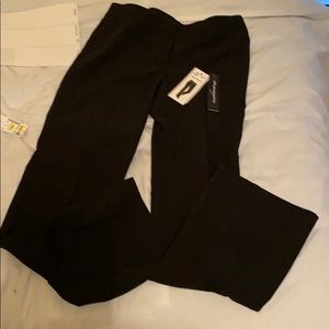 New Black Sharagano Barely Bootcut Pants